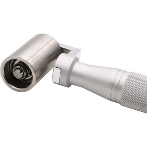 40mm Stainless Steel Wallpaper Seam Roller Tool Flat Pressure DIY Plate Hand Roller Paint Tool