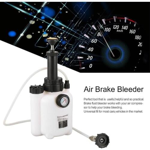 Universal Car Vehicle Manual Brake Oil Changer Pump Extractor Repair Tool Replacement Kit 38cm x 15cm x 17cm