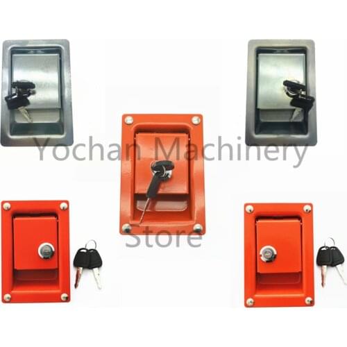 Side Cover Lock For Daewoo Doosan Excavator Fit DH220 DH300 DX-9 Left Lock Right Lock 2125-9023 2123-1385 125-00035A 125-00034A