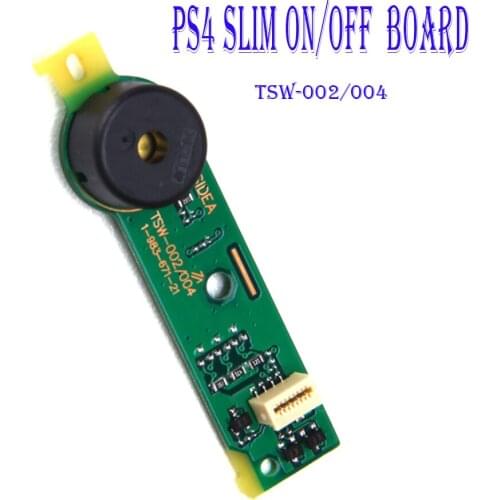 10PCS On/off Switch Power eject Button PCB Board with Flex Cable CUH2000 TSW002 003 004 for ps4 slim console