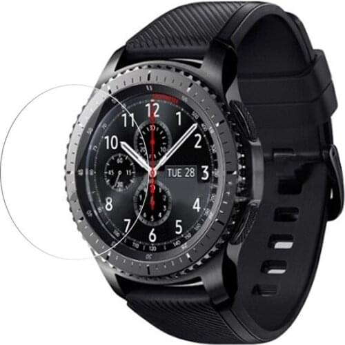 10 Pcs/Lot 9H Premium Explosion-Proof Tempered Glass For Samsung Gear S3 Screen Protector Toughened protective film Guard Cover