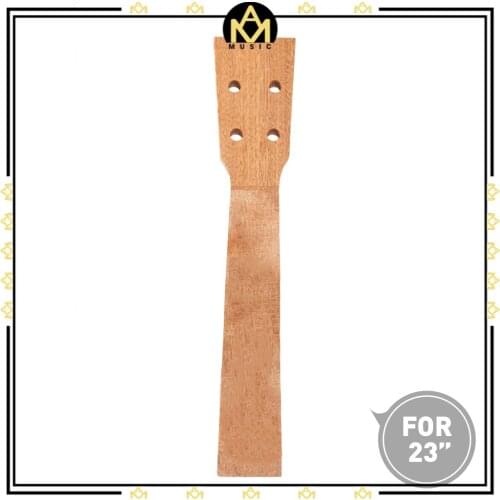 23 Inch Ukulele Neck Mahoany Body W/ Sapele Veneer For Concert Ukulele Neck DIY Replacement Ukulele Accessories