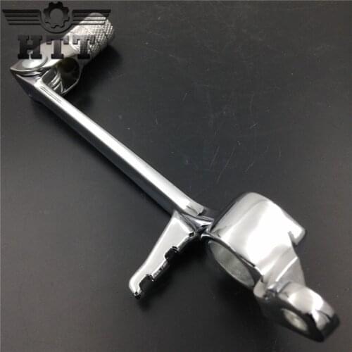 Aftermarket free shipping Motorcycle accessories CHROMED Folding Brake Shift Pedal Foot Lever For 2003 2004 2005 Yamaha YZFR6 R6