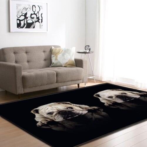 Cartoon Large Living Room Carpet 3D Pet Shapi Dog Tea Table Rugs Home Decor Baby Crawling Mat Kid Bedroom Area Rug Carpet