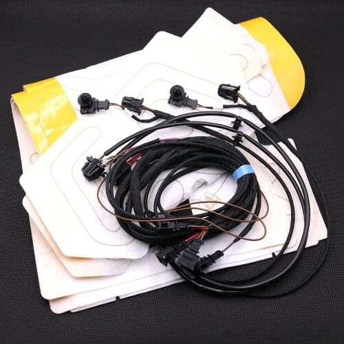 Rear heating seat pad & install wire For Golf MK7 7.5 Passat B8