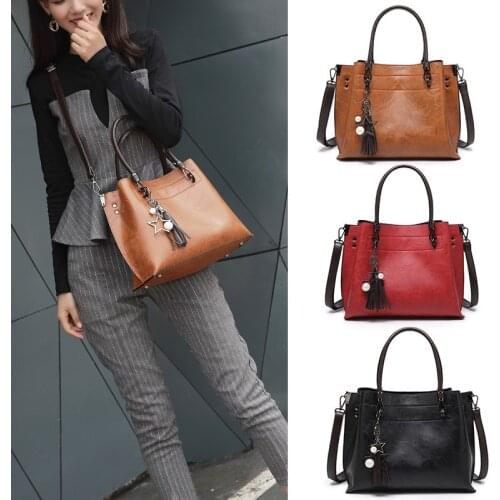 New Handbag for Women Purse Shoulder Bag Women Crossbody Hand bag for Laies female massage bags Student High Capacity Parcel