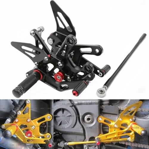 Rear Set Rearsets Foot Peg Rest Footpeg Brake Shift Shifting Lever Pedal For KAWASAKI NINJA ZX-10R ZX10R 08-10 2008 2009 2010
