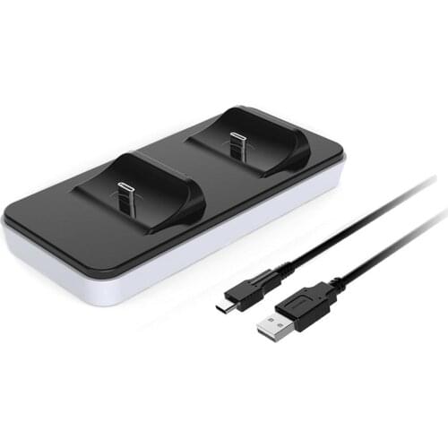 Portable Carrying Controller Charger Charging Dock Station Game USB Cable Accessories For Play Station 5 PS5 Gamepad Joystick