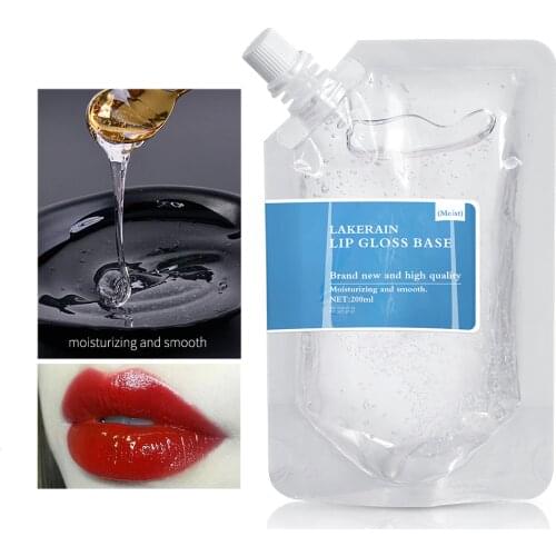 DIY Clear Lip Gloss Base Oil Non-Stick Moisturizing Lipstick Material Gel For Lip Gloss Base Handmade Liquid Lipstick Makeup
