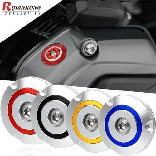 R nine T Motorcycle Accessories Engine Oil Filter Cup Cap Plug Cover Screw Protection For BMW R nineT RNINET 2014 2015 2016 2017