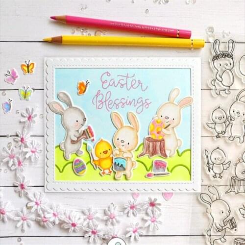 HAPPY EASTER Egg Metal Cutting Dies and Stamps Scrapbooking Paper Craft Handmade Card Album Punch Art Cutter 2020 New Dies