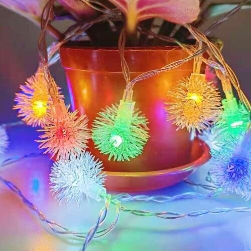 10PCS Fairy Copper Wire String Light USB Battery Box LED Garland Wedding Christmas Party Lamp For Home Decoration Holiday Lights