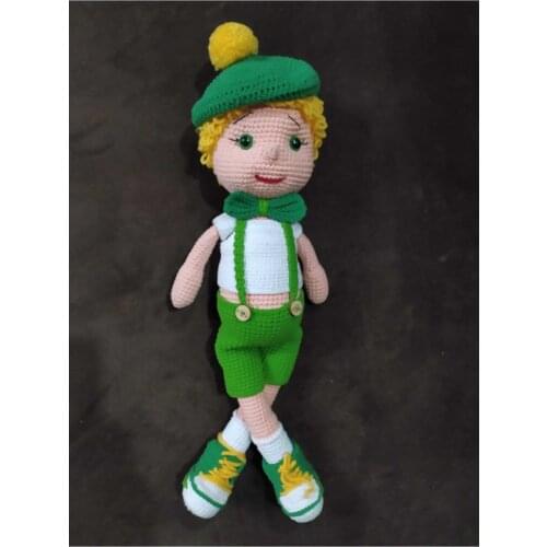 Knitted Baby Organic Impish Amigurimi 35 cm mesh baby