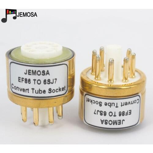 1PC E80F EF86 TO 6SJ7 6J8P 6SH7 5693 717A 6Ж8C DIY HIFI Audio Vacuum Tube Amplifier Convert Socket Adapter Free Shipping