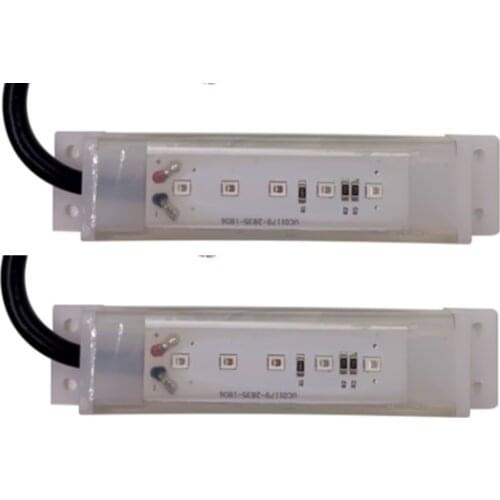 2PCS Blue Bar Lamp Boat Marine Yacht RV Navigation LED Strip Light DC12V 2835 0.2W