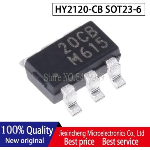 50PCS HY2120-CB marking:20CB HY2120 SOT23-6 New original