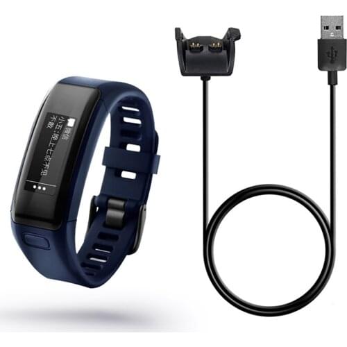 USB Replacement Wireless Charger Cradle Charging Dock Cable For Garmin Vivosmart HR HR+ Approach X40 Smart Watch Power Adapter