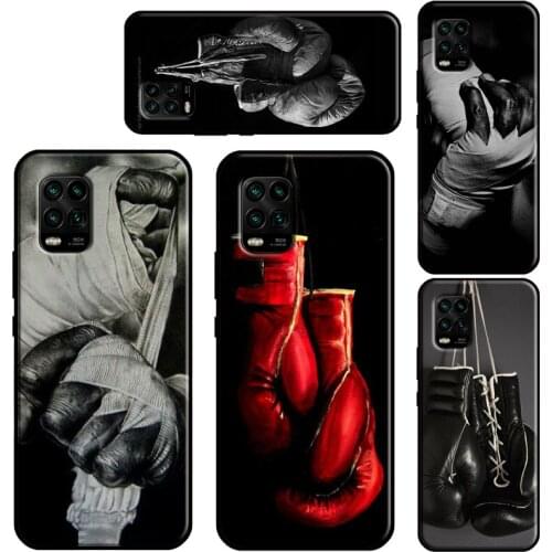 Boxing Gloves Case For Xiaomi Mi 11 Lite Ultra 9T 10T Pro Mi Note 10 Lite POCO F3 M3 X3 Pro TPU Cover
