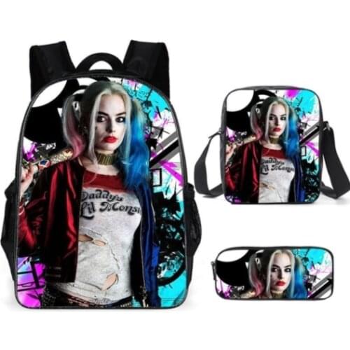 16 inch Danganronpa Children School Bags Orthopedic Backpack Kids Boys Girls Mochila Infantil Cartoon Bags