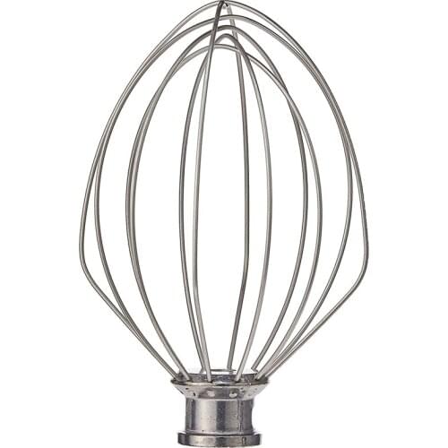 For K5AWW Wire Whip Replacement for Kitchen 5QT 5K5SS 5KPM5 Mixer for 5 Quart Lift Machines Wire Whip 2Pcs