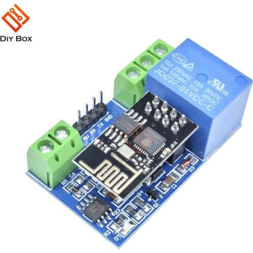 ESP8266 ESP-01 DC 5V WiFi Relay Module Things Smart Home Remote Control Switch for Arduino Phone APP ESP-01 Relay Module