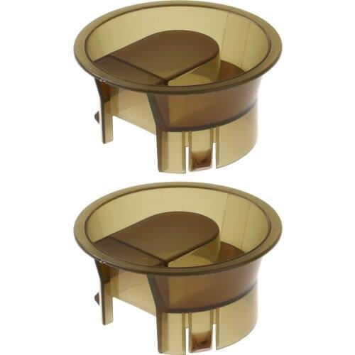 2 Water Pouring Pitcher Covers Non Spill Leakproof Kettle Pot Caps Anti Splash Glass Bottle Filter Lids Plastic Carafe Stoppers