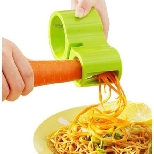 Multifunction Spiral Vegetable Cutters Premium Dual Grater Knife Sharpener Noodle Cutter Noodle Noodle Spaghetti kitchen tools