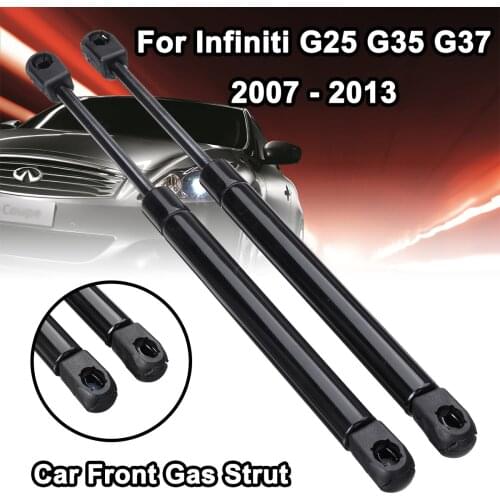 1Pair 34CM Car Front Hood Car Supports Shock Gas Spring Lifter Support Gas For Infiniti G25 G35 G37 2007-2013 Strut Prop Bar