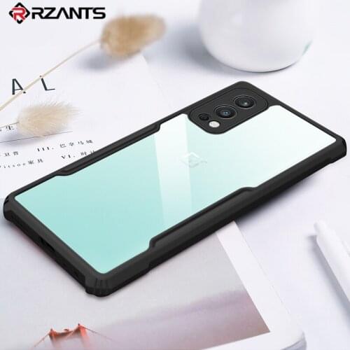 Rzants For OnePlus Nord 2 5G Case Hard [Blade] Shockproof Slim Crystal Clear Cover funda Casing