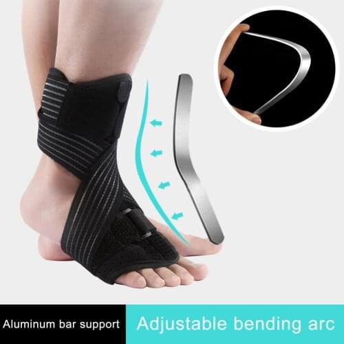 Adjustable Ankle Support Brace Straps Plantar Fasciitis Night Splint Foot Drop Orthosis Stabilizer Ankle Pain Relief Recovery