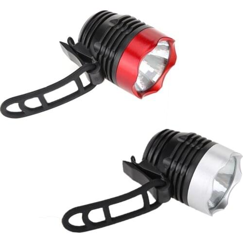 Retro 3 Modes LED Bicycle Light Cycling Front Lamp Safety Led Running Headlight Bike Light For Night Riding Bicycle Accessories