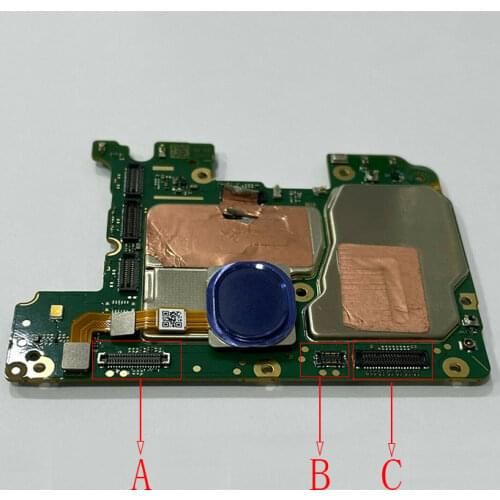 10pcs Original New LCD Display FPC Connector for Samsung A10S A107 A107F A20S A207 A207F Battery FPC Contact On Board