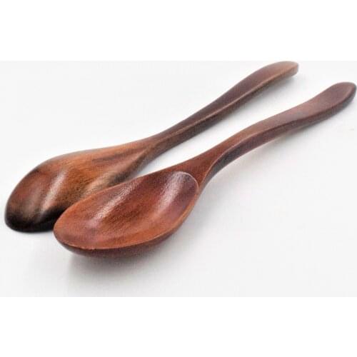 1pc Wooden Spoons Large Long Handled Spoon Kids Spoon Wood Rice Soup Dessert Spoon Wooden Utensils Kitchen Accessories