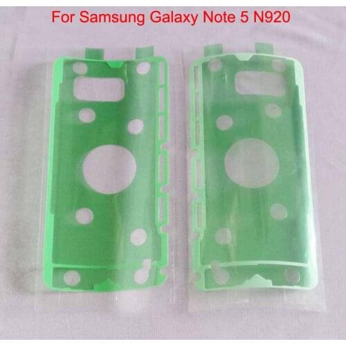 5pcs/lot Original Back Housing Sticker Rear Battery Cover Door Adhesive Glue Tape For Samsung Galaxy Note 5 Note5 N920 N920F