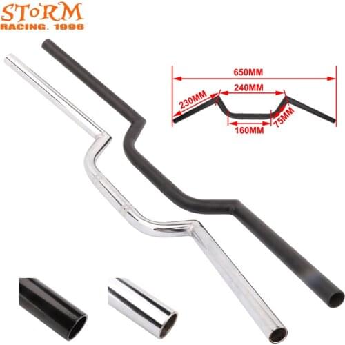 7/8" 22mm Motorcycle Handlebar Drag Bar For Harley Sportster 1200 883 FLHR FLTR Cafe Racer Chopper Bobber Street Bike