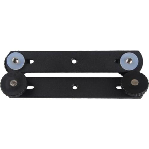 Andoer Double Flash Speedlite Bracket 1/4" Mounting Screw for Flash Speedlite Led Video Light Hand Grip Camera Hot Shoe