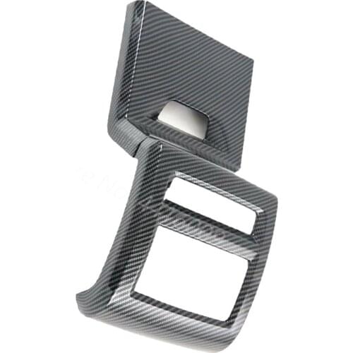 For Volkswagen VW Golf 8 MK8 R 2021 2022 Rear Seat Air Conditioning Vent Cover Trim Anti-Kick Frame ABS Car Accessories