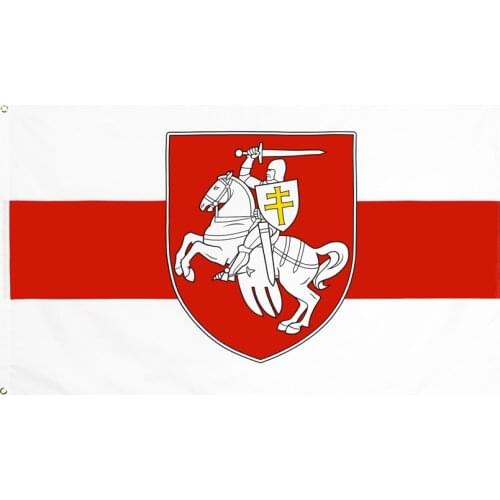 150x90cm Belarus White Knight Pagonya Flag