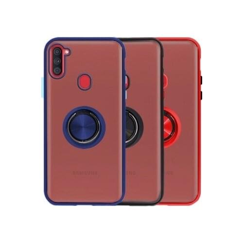 Iman Samsung Galaxy A 72 Gel case with Smoked support