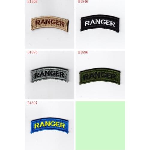 US ARMY 75th RANGER Military Tactical Morale Full Embroidery patch