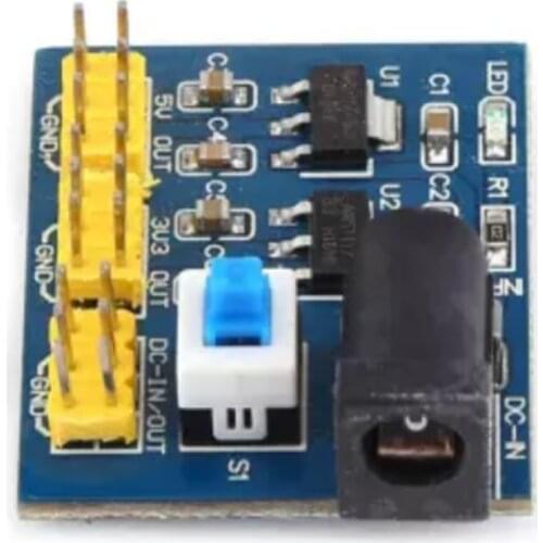 Multiple output DC-DC 12V to 3.3V 5V dc step down converter module