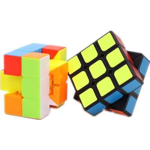 New 2x3x3 Speed Cube Stickerless 233 Magic Cube Puzzle Cube For Beginner Children Neo Cubo Magico Puzzle Brain Teaser Toys Zcube
