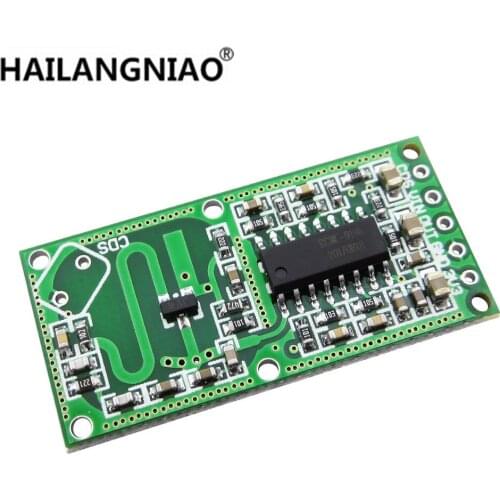 New 50pcs RCWL-0516 microwave radar sensor module Human body induction switch module Intelligent sensor