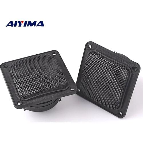 AIYIMA 2Pcs 2.5Inch Piezo Tweeter 30W Ceramics Piezo Treble Speaker Piezoelectric Audio Speaker Buzzer Treble DIY Home Theater