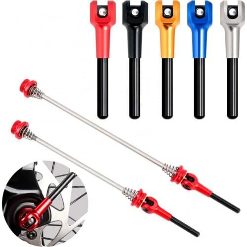 Durable Anti Theft Mountain Bicycle Front Rear Skewers Quick Release off road шампура быстросъем шампура для шашлыка