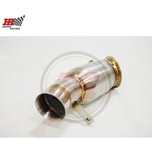 HP RACING 3.0'' Stainless Steel N55 M2 F87 Downpipe 2016+ With 200cell Cat 3.0L F30 F20 F22 M235I 2013