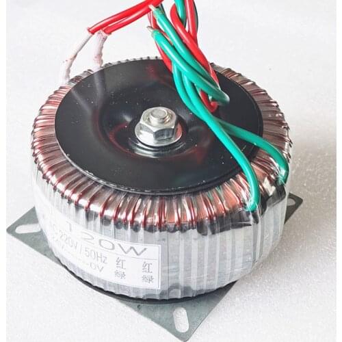 120W Toroidal transformer 7V 9V 12V 15V 18V 22V 24V 25V 28V 33V for Power amplifier, regulated linear power supply