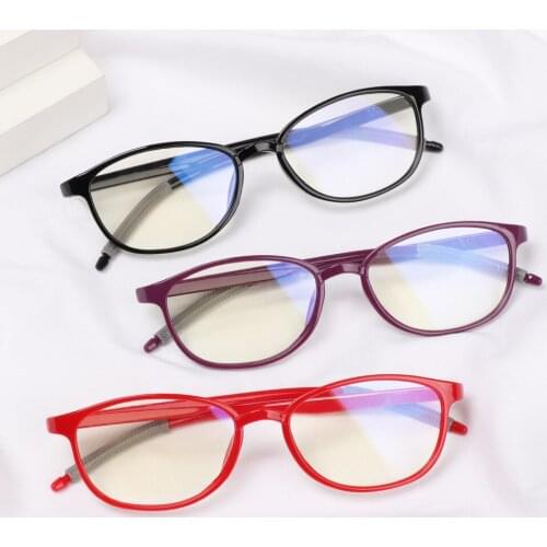 Vintage Fashion Anti-Blue Light Reading Glasses Antifatigue Urltra-Light Eye Protection Women Men Comfortable Goggles Eyeglasses