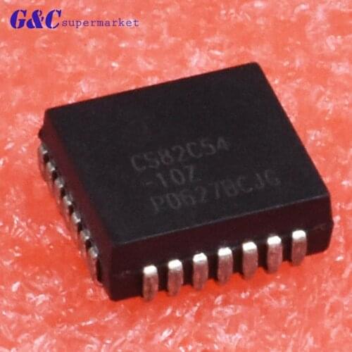 1/5PCS CS82C54-10Z PLCC-28 IC NEW diy electronics
