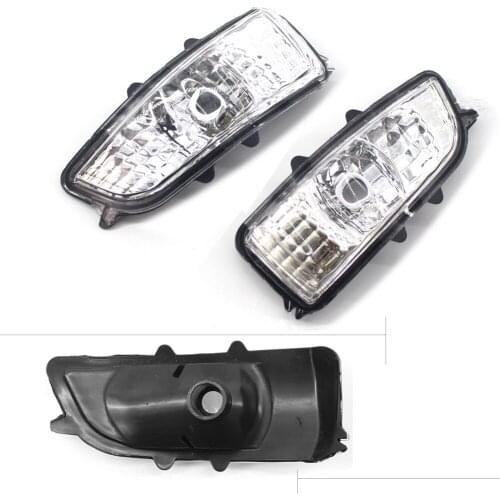 1 Pair Auto Car Door Mirror Indicator Turn Signal Lights For Volvo S40 S60 S80 2007 2008 2009 2010 2011